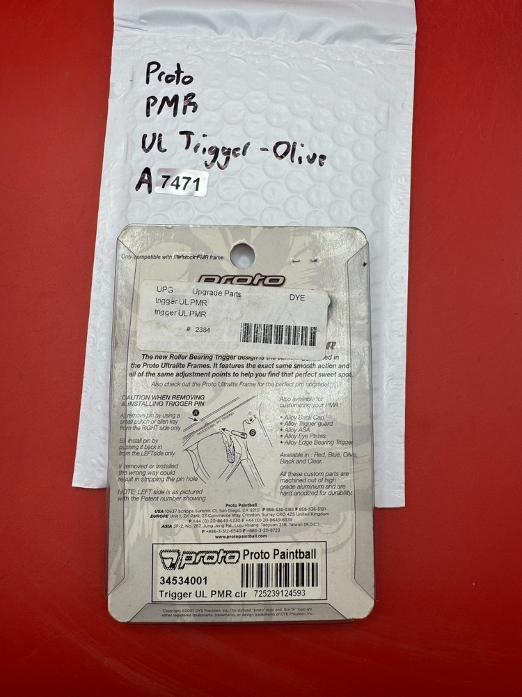 Proto PMR UL Trigger - Olive