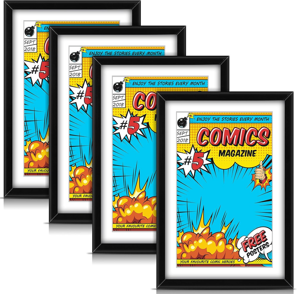 Comic Book Frame, UV Protection, Comic Picture Magazine Frames Fits Current up t