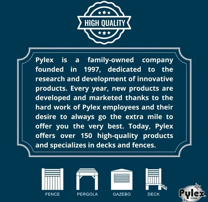 Pylex Deck Sunblind System 11060 Louvers Bracket Shutter Hardware Kit Up to 1...