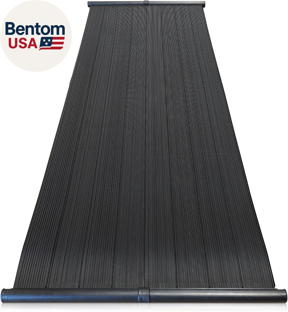 4x10 Solar Pool Heater Panel 2in Header High Efficiency Replacement