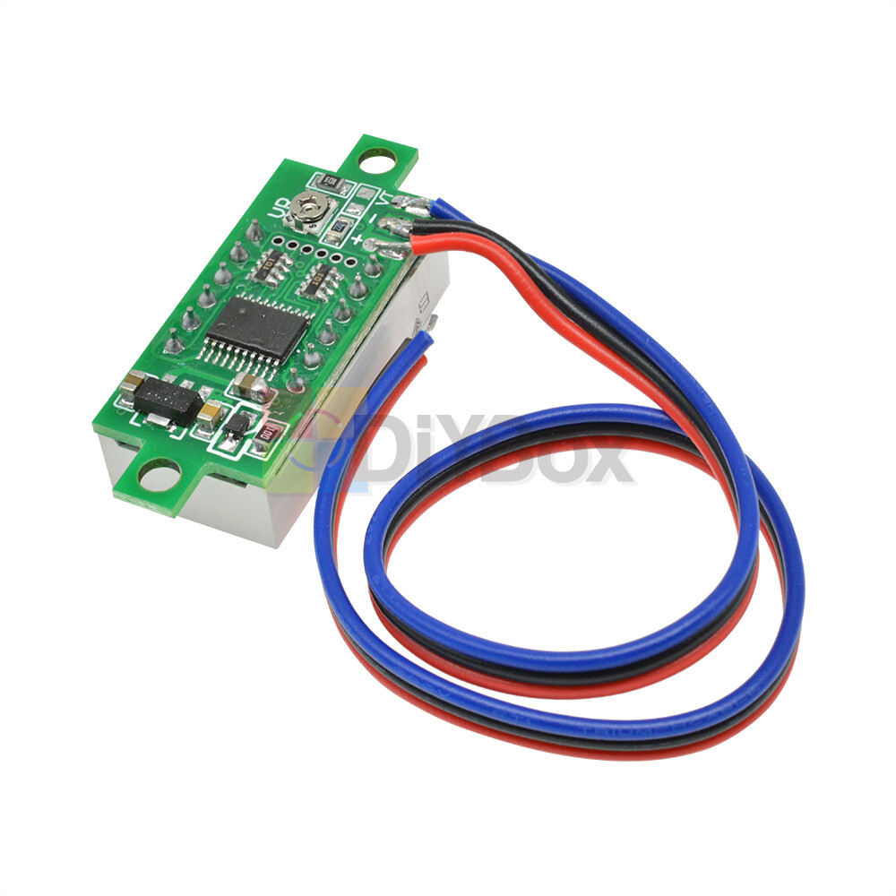DC 0-100V 0.36 " 4-Digit Digital Voltmeter LED Voltage Tester Panel Meter 3-Wire
