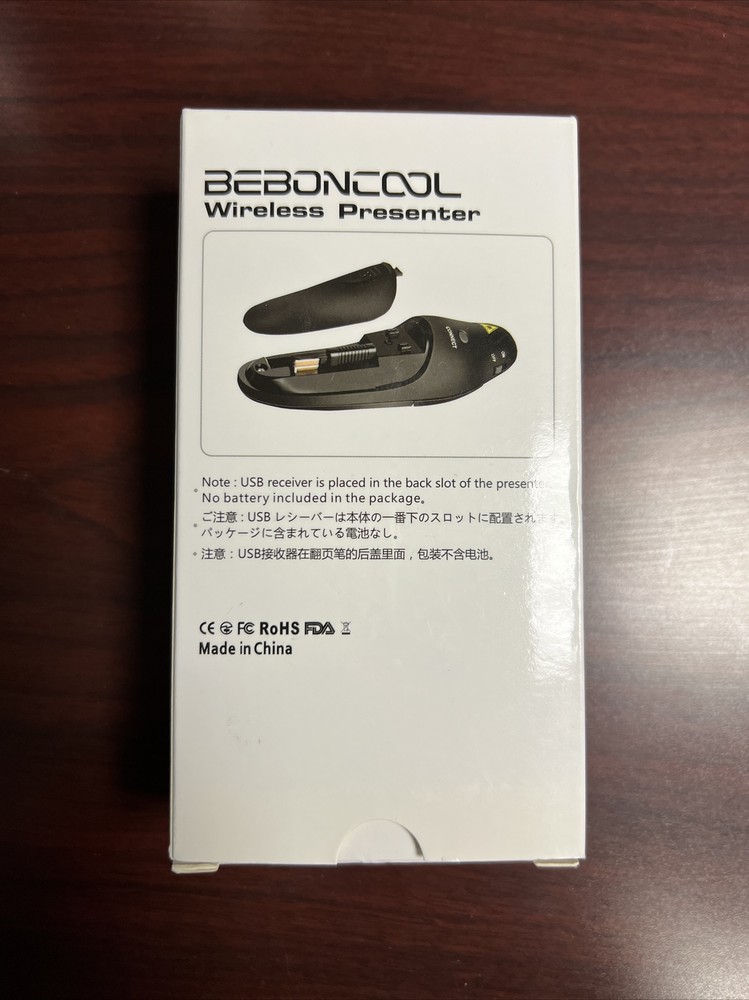 Power point Presentation Remote Control Wireless USB PPT Presenter Laser Pointer