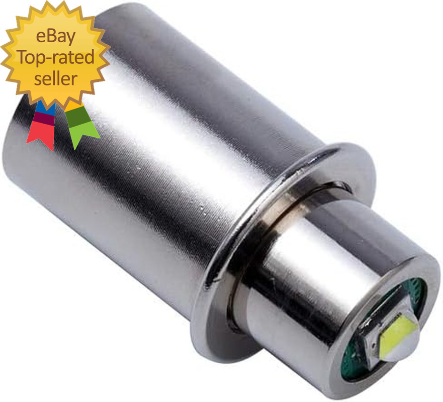 Compatible Mag Lite LED Conversion/Upgrade Bulb 300LM Torch/Flashlight 2D/2C Cel