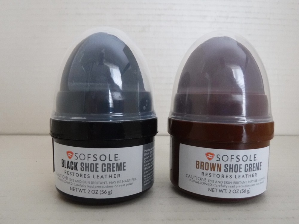 Sof Sole 2 oz. Leather Restoration Shoe Creme - Choose -