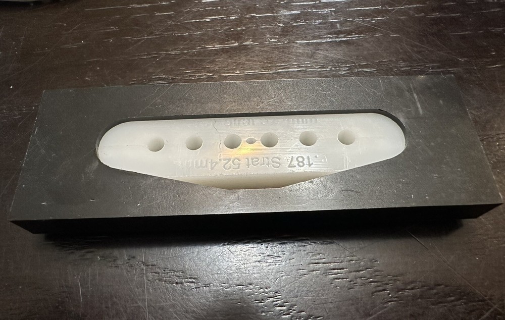 DCS Strat style Pickup Bobbin Assembly Jig .195 & .187 Inserts