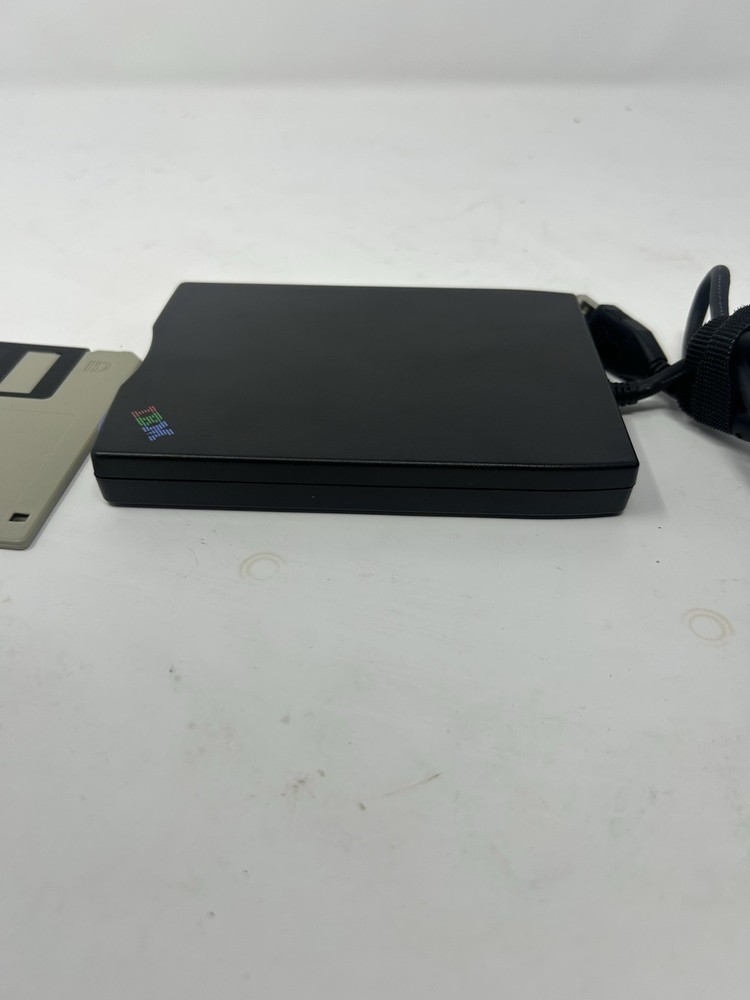 IBM 3.5" Floppy Diskette Drive Portable USB External Model FD-05PUB Tested