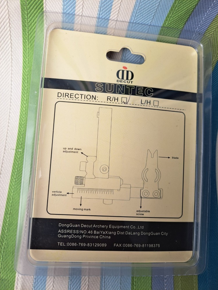 Decut Archery Compound Arrowrest SUNTEC 3.0 RIGHT HAND
