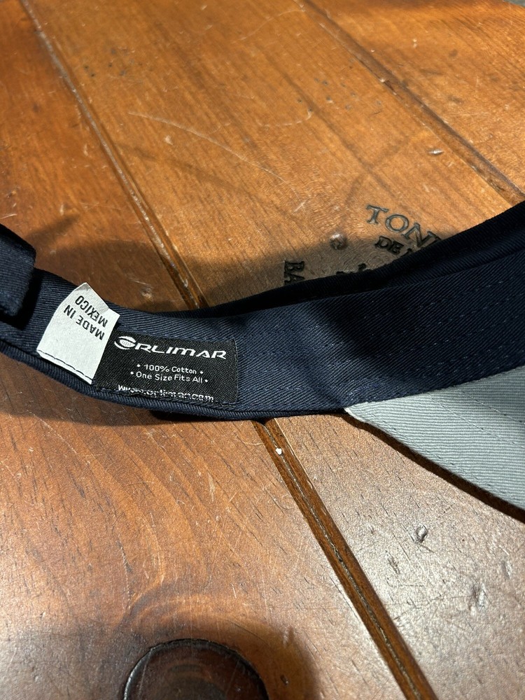 Orlimar Navy Blue Golf Visor Adjustable Strapback — Vintage