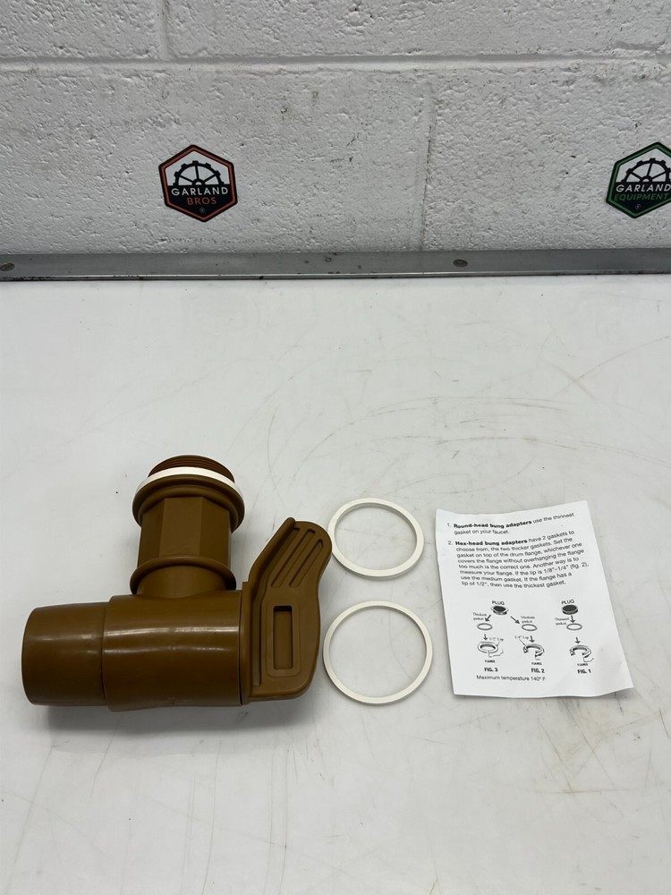 Uline Plastic Drum Faucet 2” Opening
