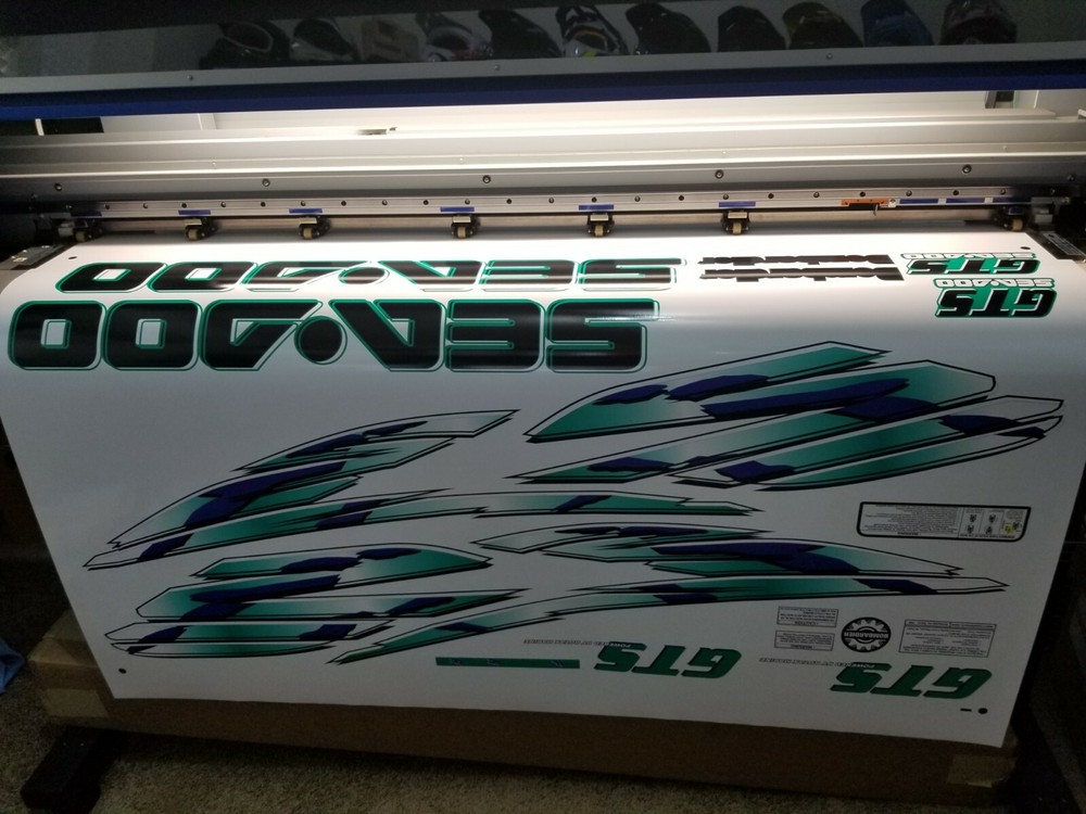 SEADOO GTS 2001 GRAPHIC / Decal / Sticker DECALS