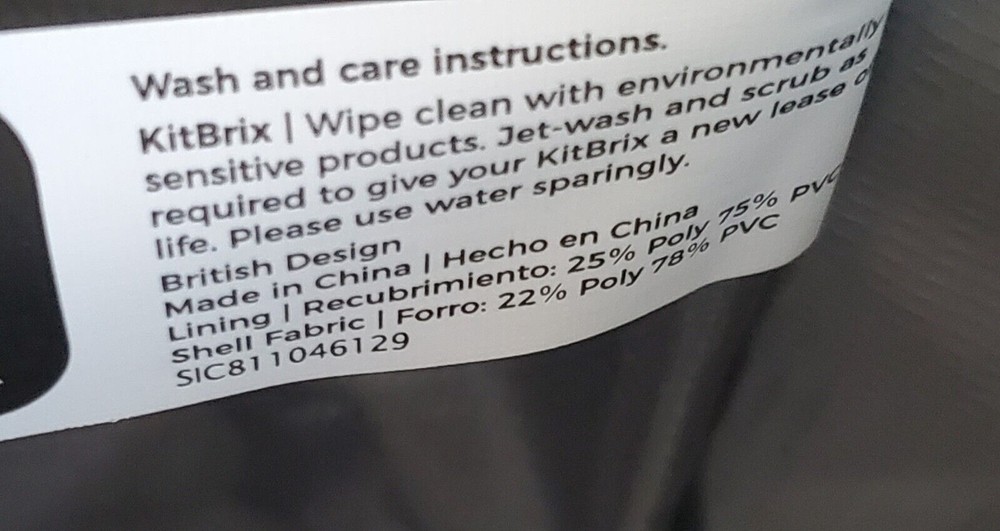 Kitbrix Bag Special Edition Escape From Alcatraz 40th Year Stackable Design Nos