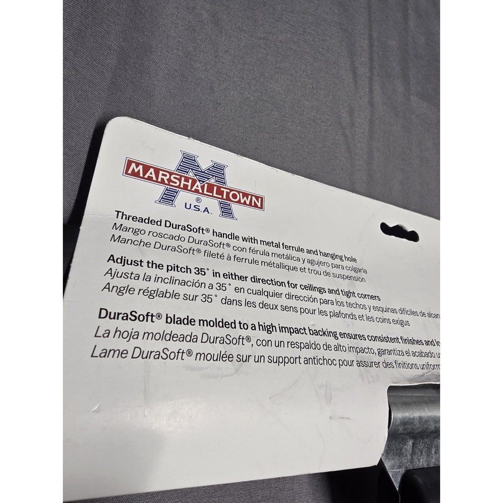 Marshalltown Adjustable Squeegee Knockdown Trowel DuraSoft Handle 22" AKD22 NEW