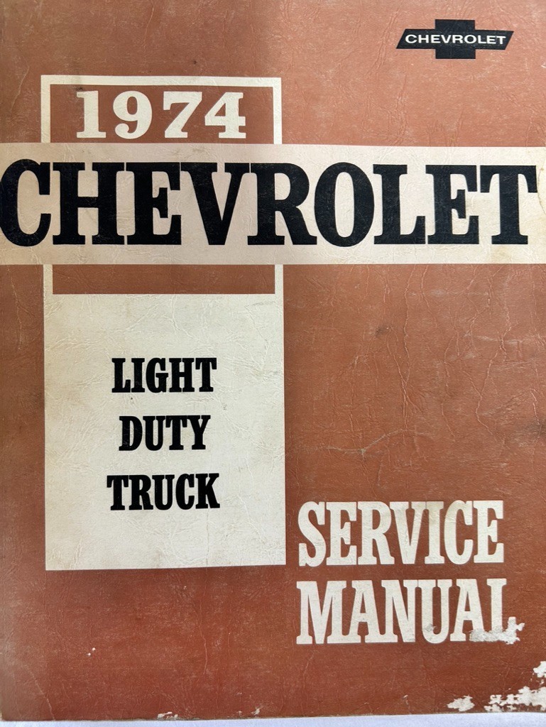 1974 Chevrolet Light Medium & Heavy Duty Trucks Wiring Diagrams & Service Manual