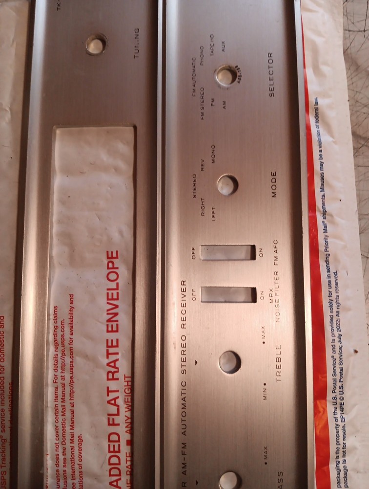Kenwood TK-60 Faceplate Original