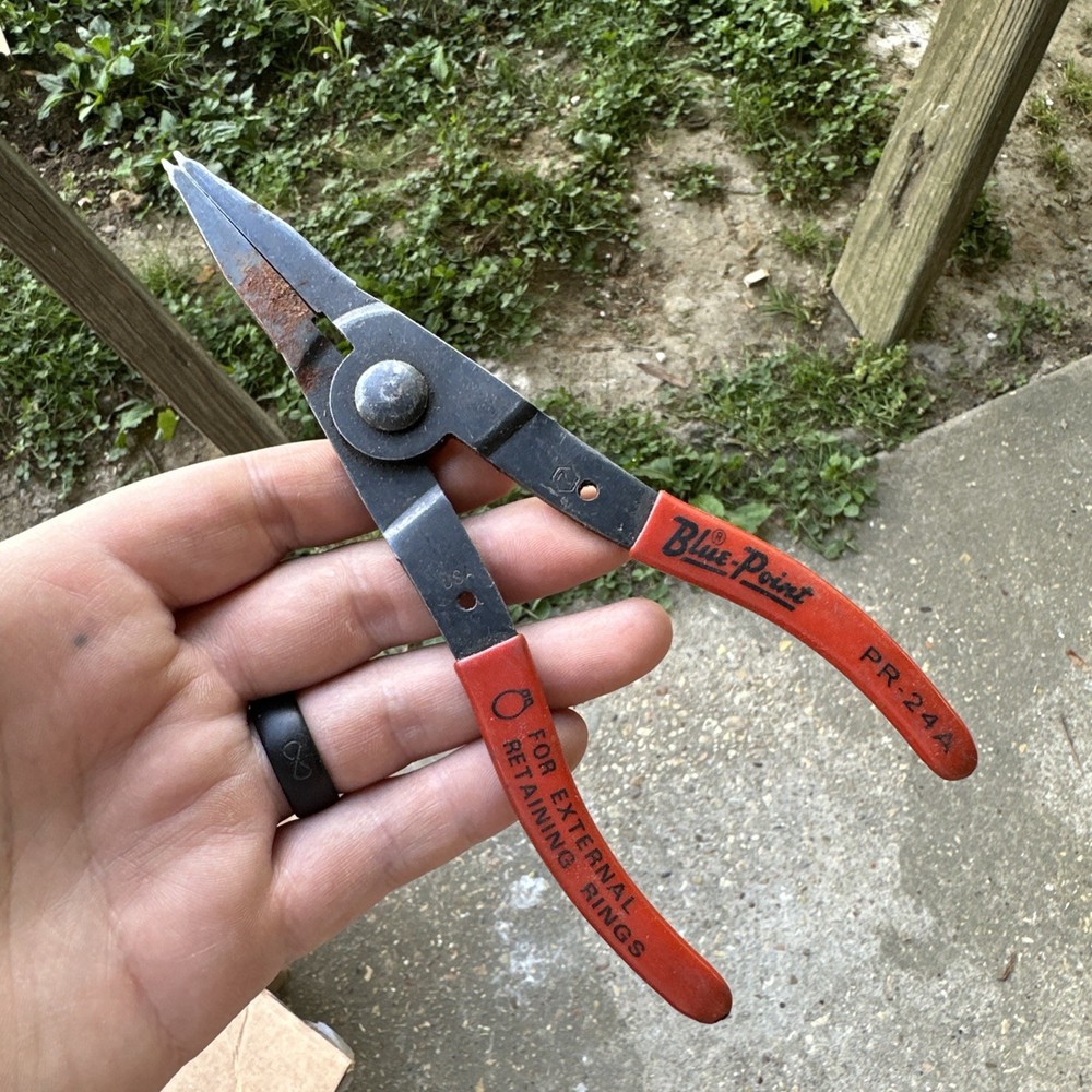 Blue Point by Snap On PR-24A External Snap Ring Pliers
