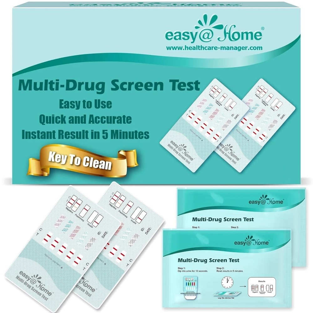Easy@Home 5 Multi-Drug Screen Test