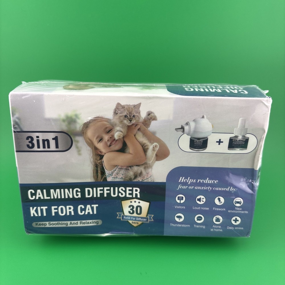 Cat Calming Plug In Pheromone Diffuser Starter Kit