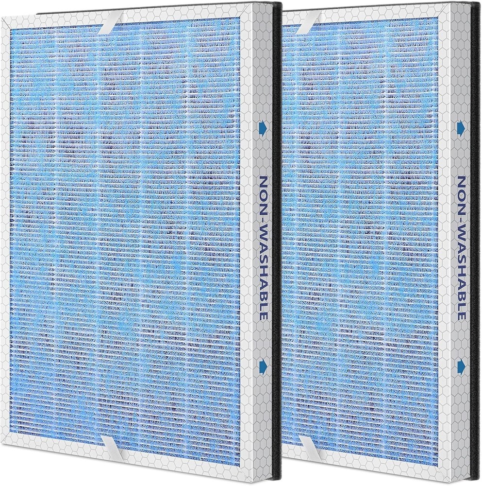 2 Pack MSA3/MSA3S HEPA Filter Replacement Filter Compatible with Membrane