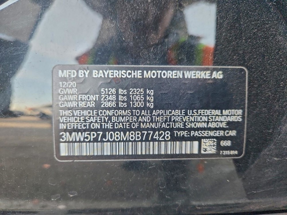 CONTROL PANEL OEM 2021 BMW 330E 1YR WRNTY