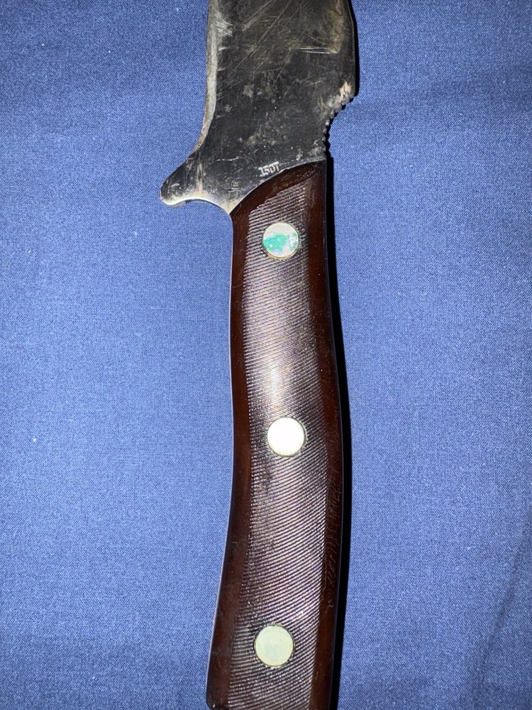 Old Timer schrade 150T Knife W/leather Sheath