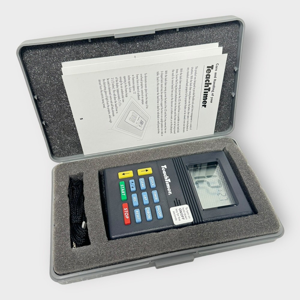 TeachTimer Teach Timer Stokes Digital Projection NEW BATTERIES -FREE SHIPPING