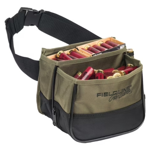 Pro Green Small Trap Shooting 1 Shell Ammo Pouch Holder Poly Durable Compact