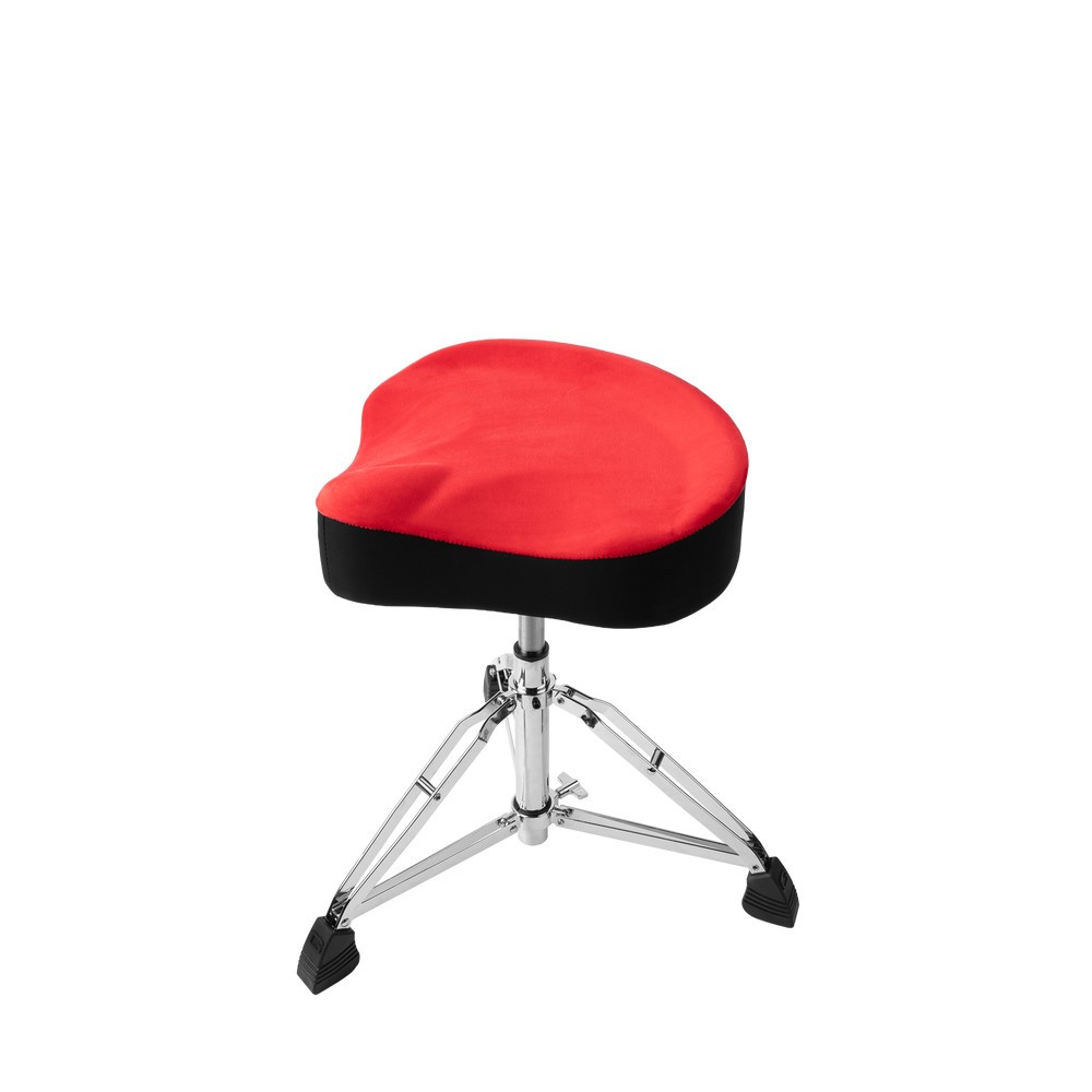 Gator GP-DTH-ASD Percussion Saddle Drum Throne, Red