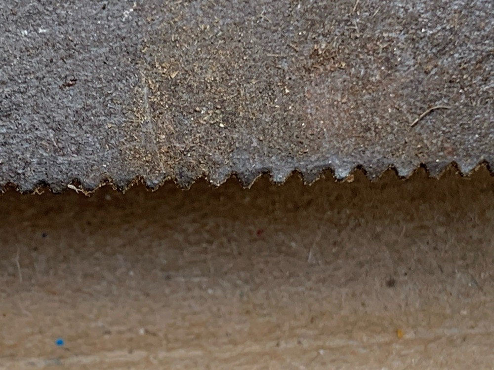 vintage brass backed saw