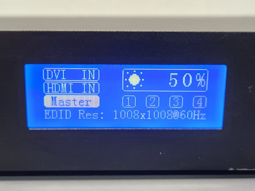 Christie LED Control Unit E400 Display Controller 154-006107-01 Power Tested