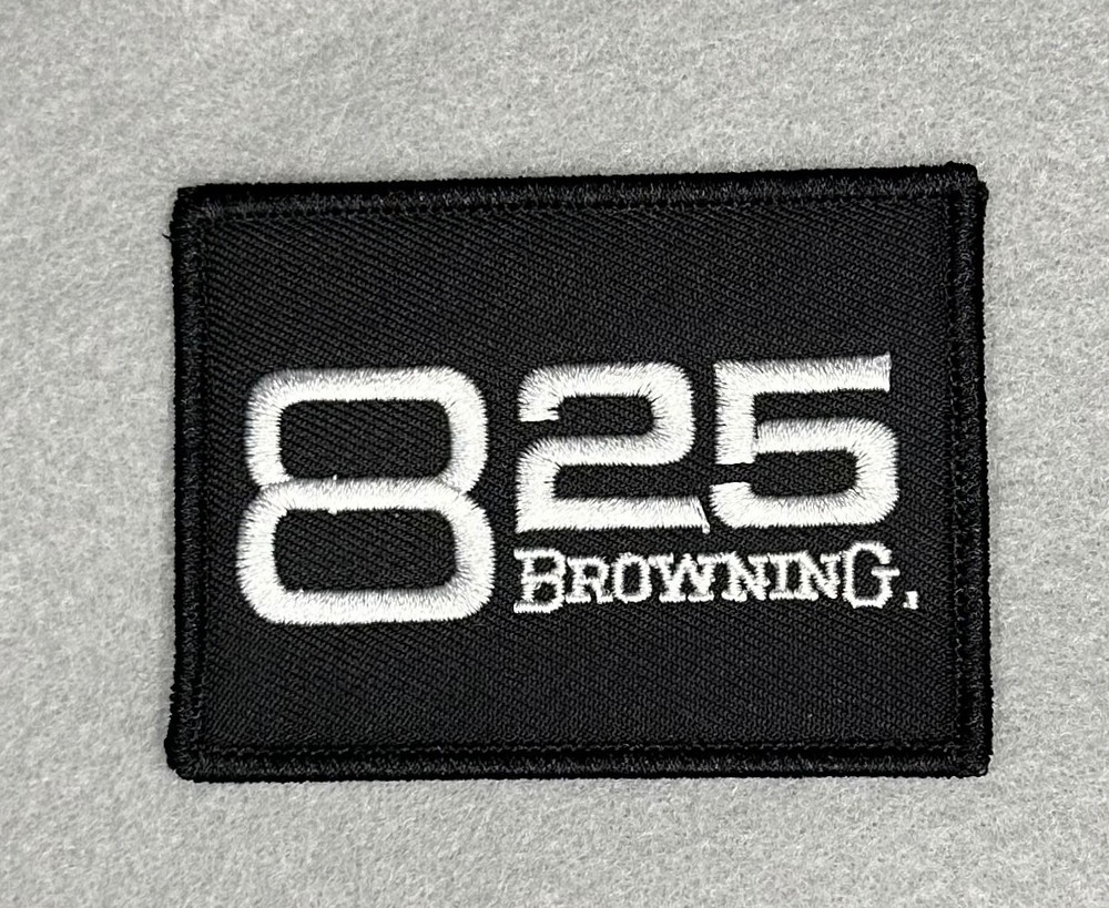BROWNING 825 SERIES EMBROIDERED IRON-ON PATCH...
