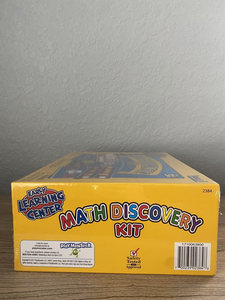 Lauri Early Learning Math Discovery Kit Count Add Subtract Compare Patterns NEW