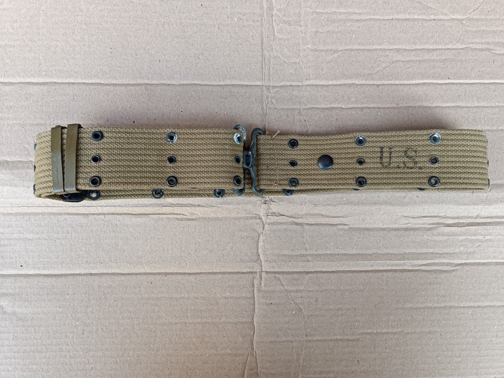 WWII WW2 Original M1936 US Army Pistol Belt dated  NASCO 1942
