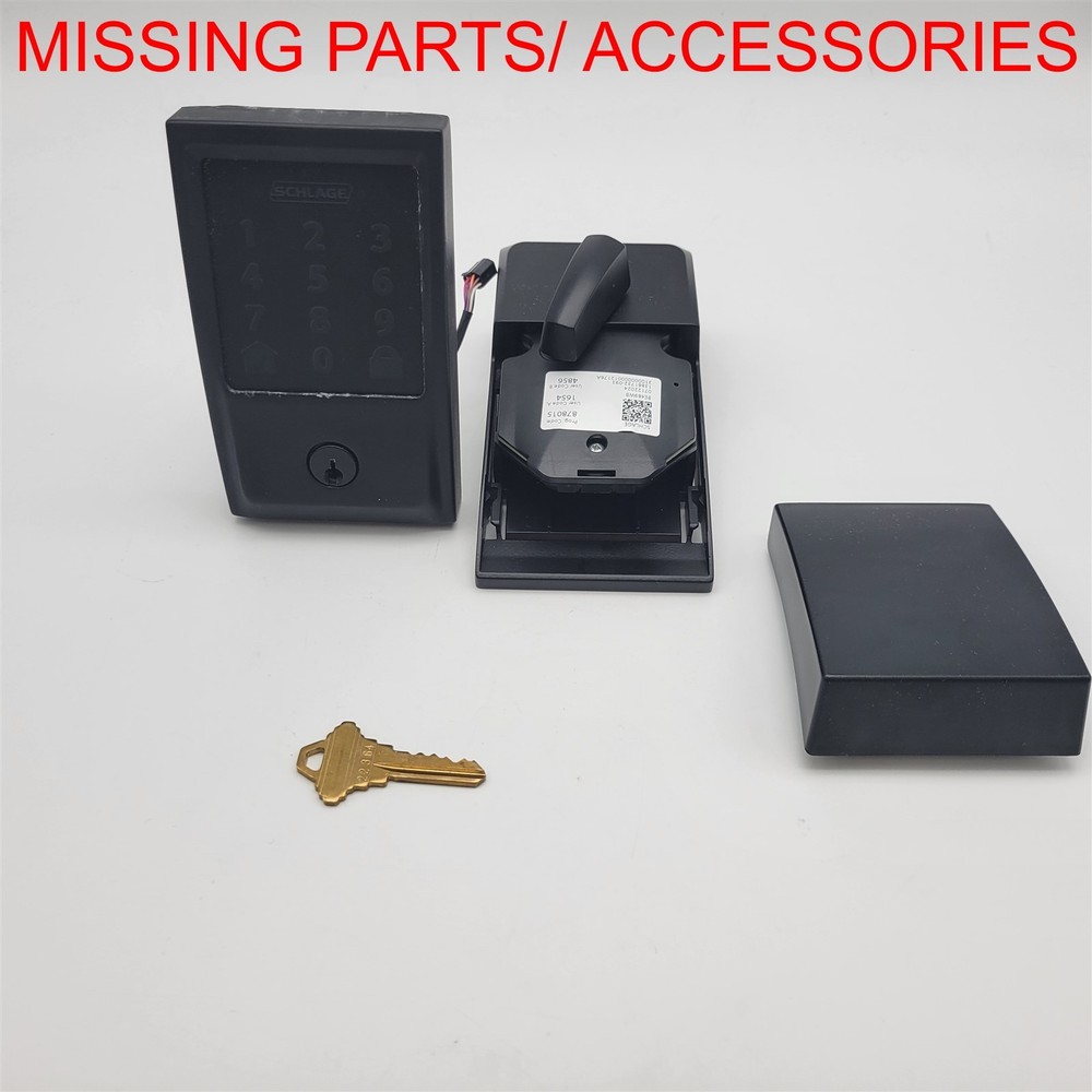 Schlage Encode Smart WiFi Deadbolt - Keyless Entry - Matte Black *READ*