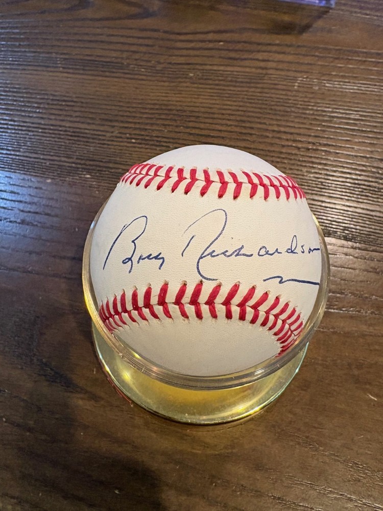 BOBBY    RICHARDSON     YANKEES       SIGNED     BASEBALL