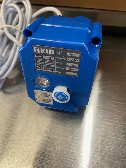 Morton Motorized Shut-Off Valve 7379785 Use with Morton Wi-Fi Water Softeners