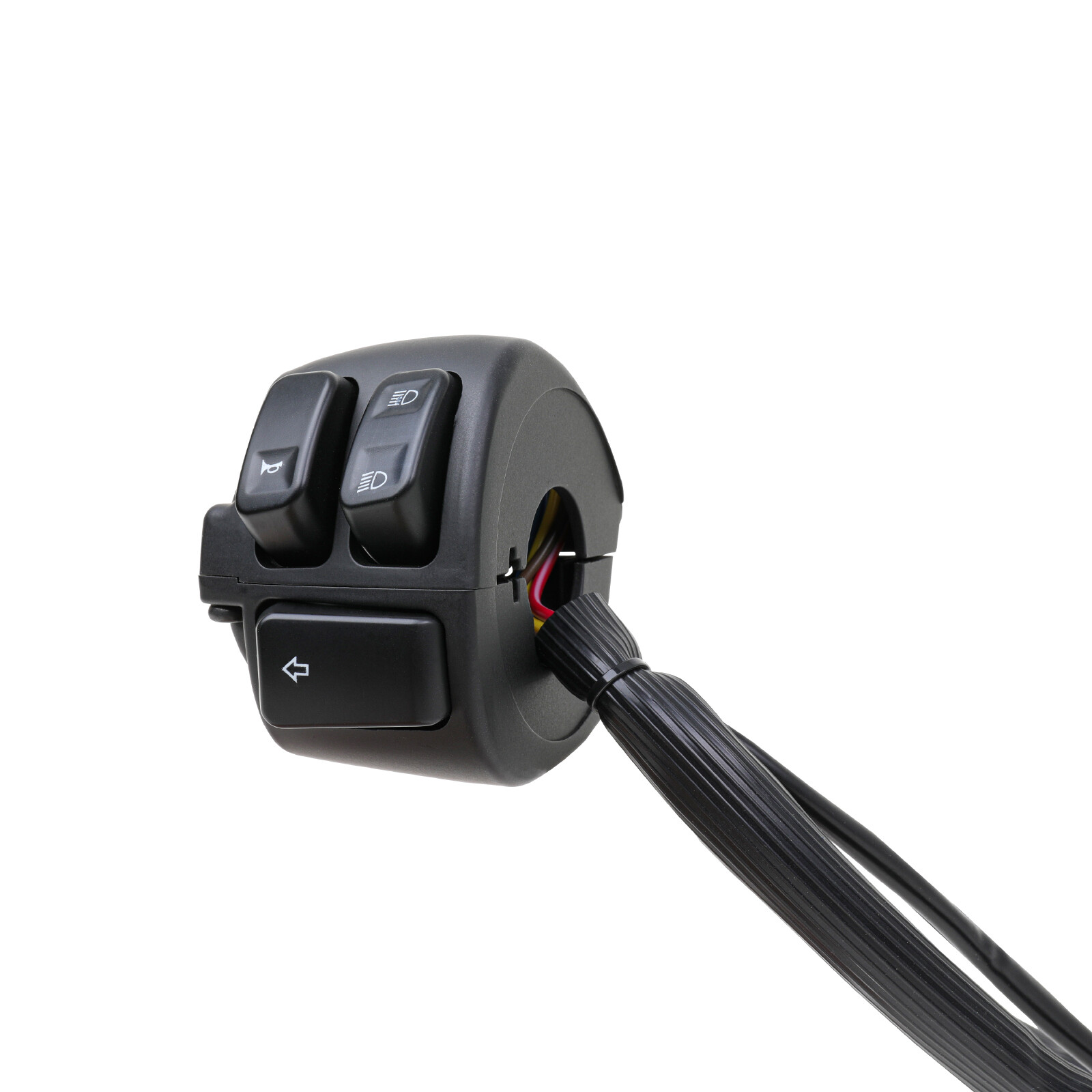 1" 25mm Handlebar Control Switch + Wiring Harness For Harley Sportster 883 1200