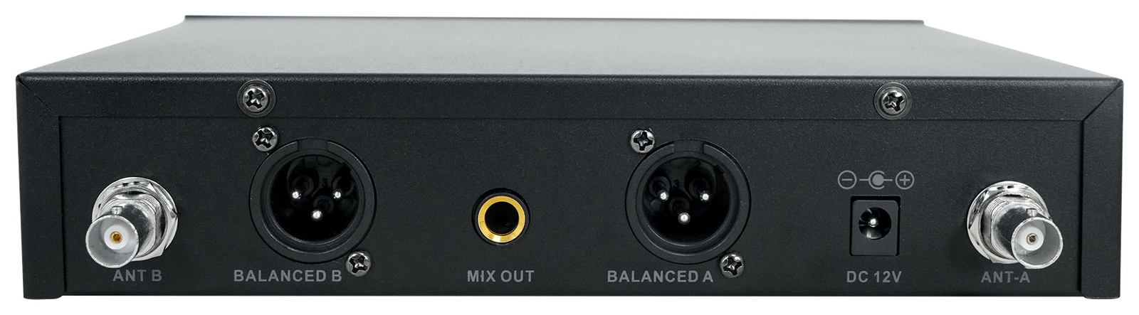 Rockville Dual UHF 15-Ch Metal Handheld Wireless Vocal Karaoke Microphone System