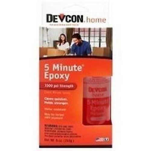 NEW DEVCON 20945 S209 2 PART 2PK LARGE 5 MINUTE EPOXY GLUE WATERPROOF ADHESIVE