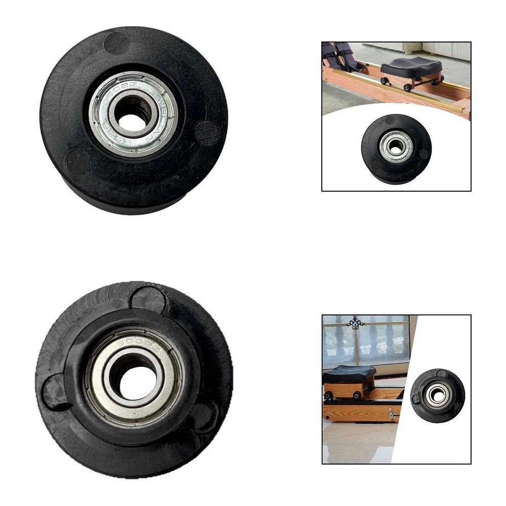Rowing Machine Seat Wheel High Load Capacity Easy Installation Replacement