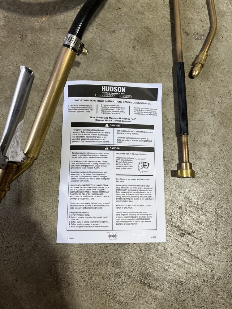 New Hudson X-Pert 3 Gallon Compression Sprayer