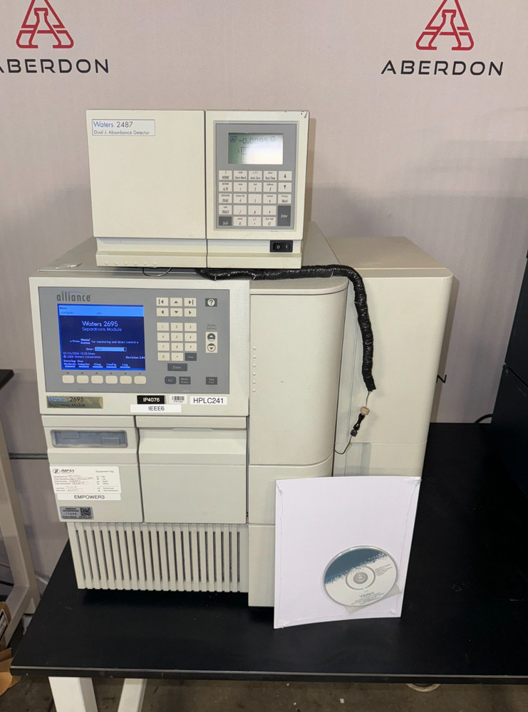 Waters 2695 Separations Module Detector 2487 HPLC System #17698