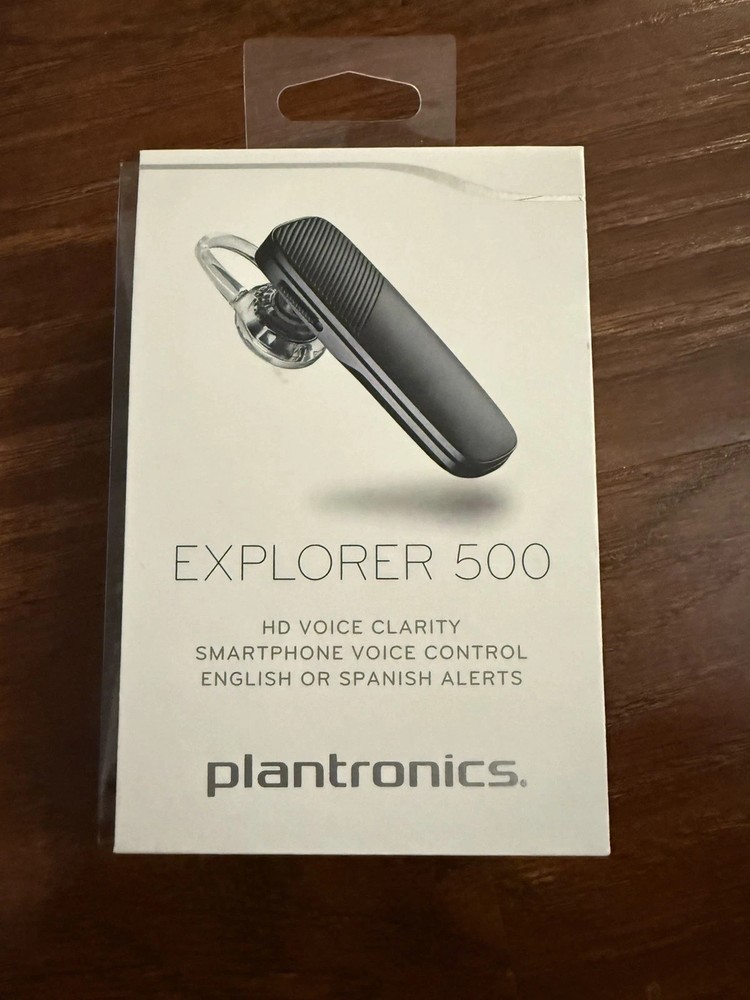 DEFECTIVE - Plantronics Explorer 500 Wireless Bluetooth Headset - NOT WORKING