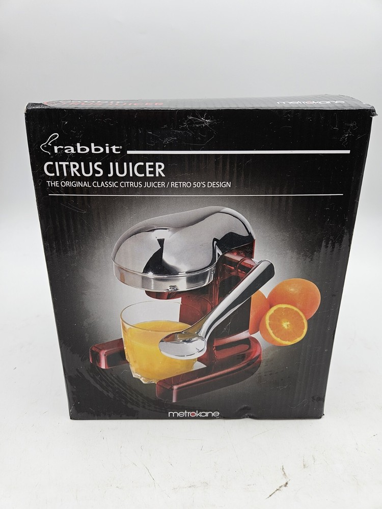 Rabbit Manual Cocktail Juicer, Standard - Red
