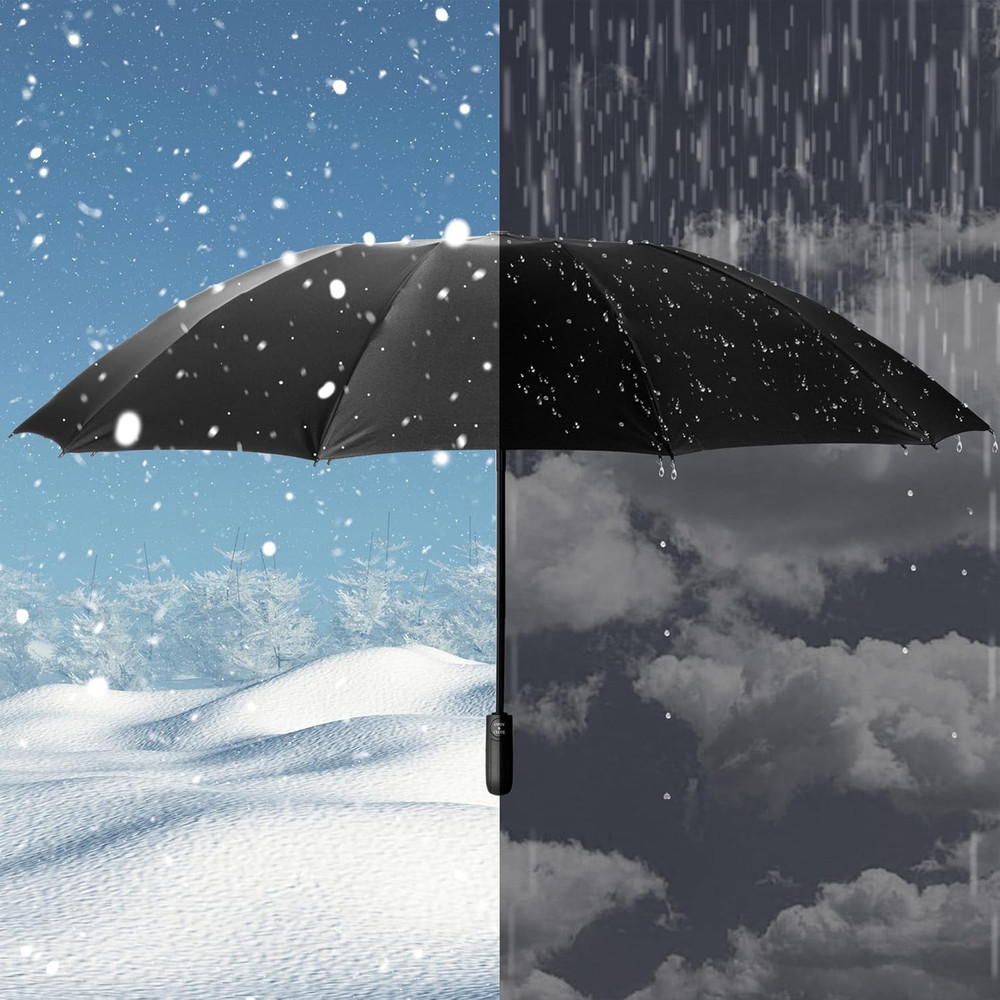 Chakipee Conlun Travel Inverted Umbrella Compact Windproof- Automatic Reverse