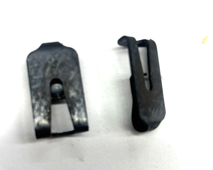 Garrard Model 50 Stereo Turntable Record Player  2 HOLD DOWN CLIPS