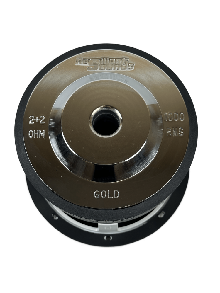Resilient Sounds GOLD 8 1,000RMS/2000Watt Peak (D2 OHM LOAD) 8inch subwoofer