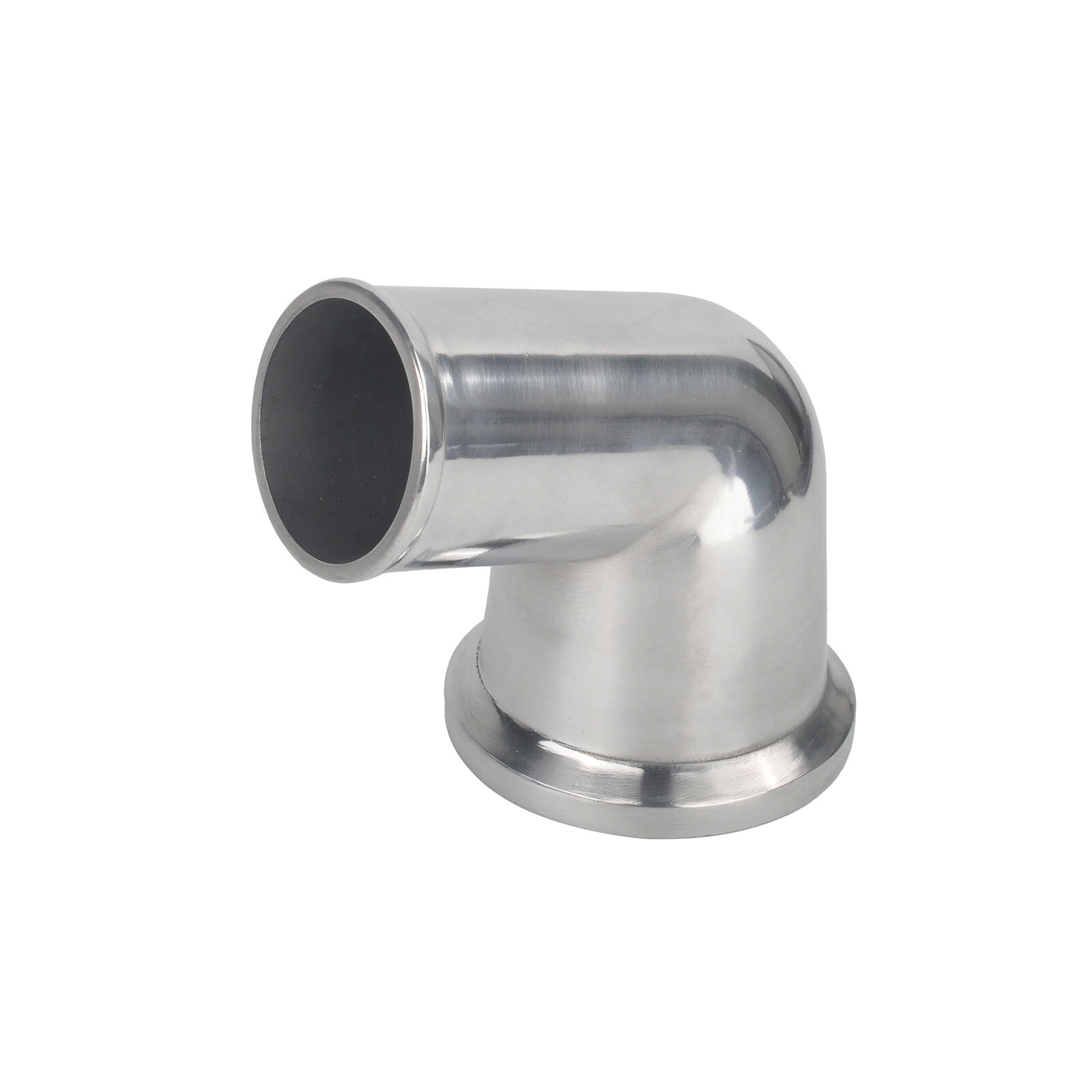 For SBC BBC Chevy 327 350 400 Polished 15° Swivel Water Neck Thermostat Housing