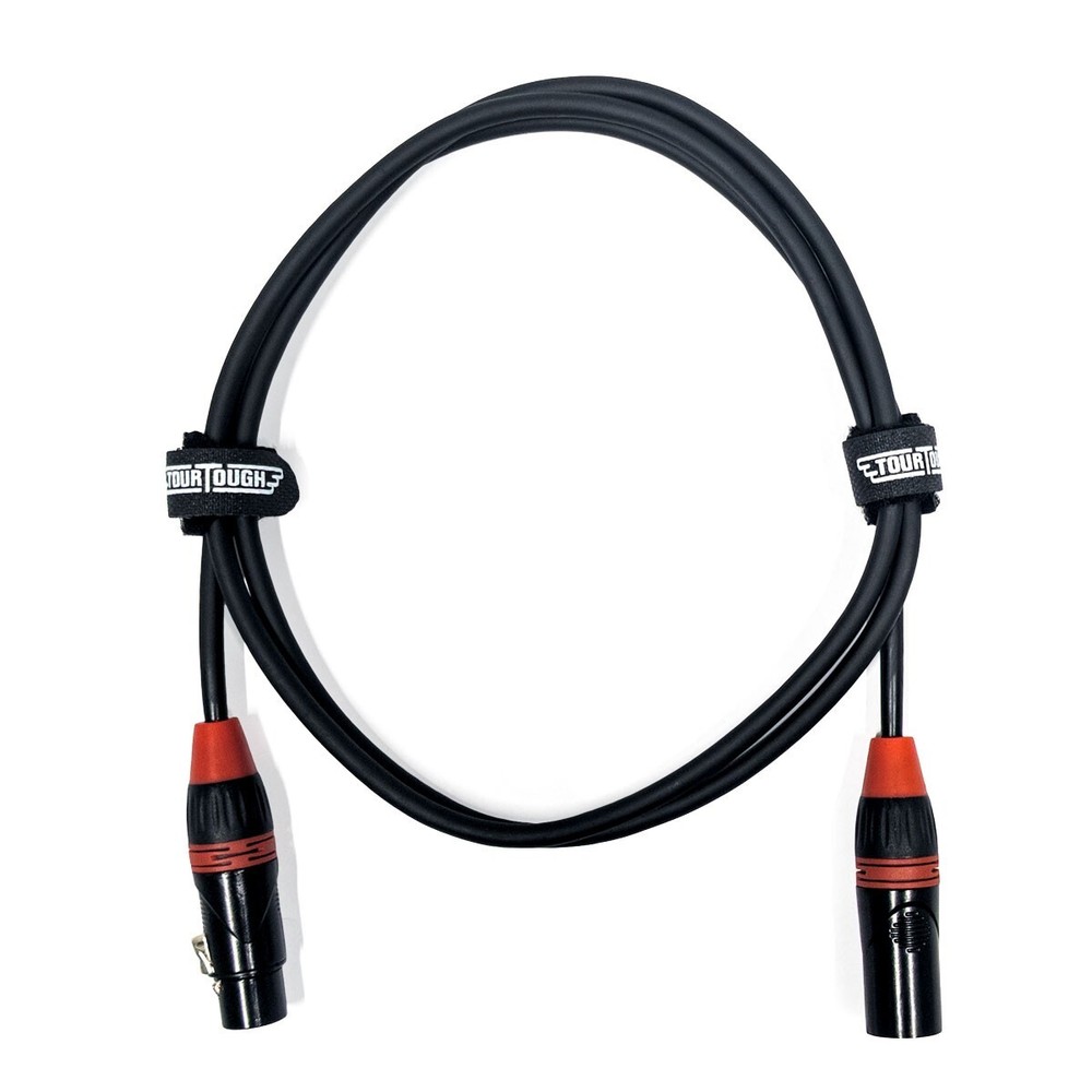 5' Color Coded length 3-Pin Professional Light DMX Cable with Locking XLR Ends