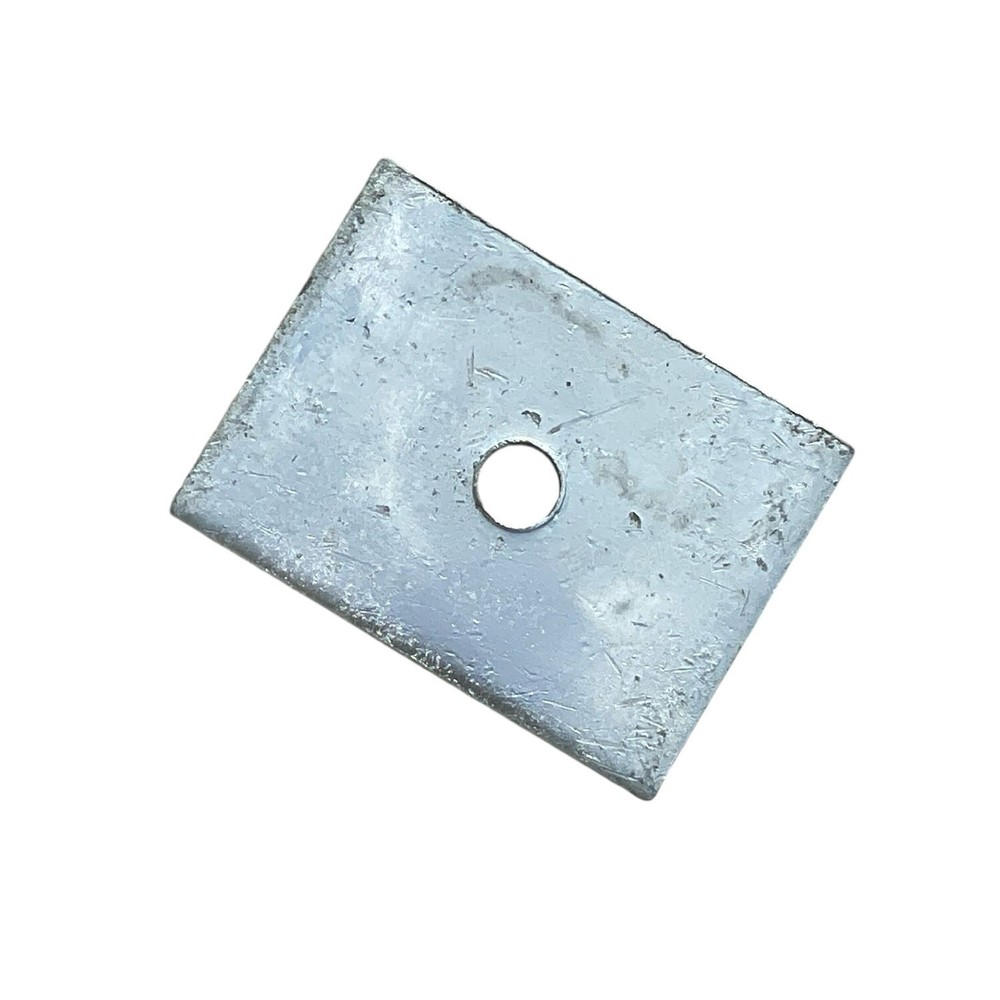 Sandbaggy Galvanized Rectangular Plate Washer - 1/2" Anchor Bolt Dia.