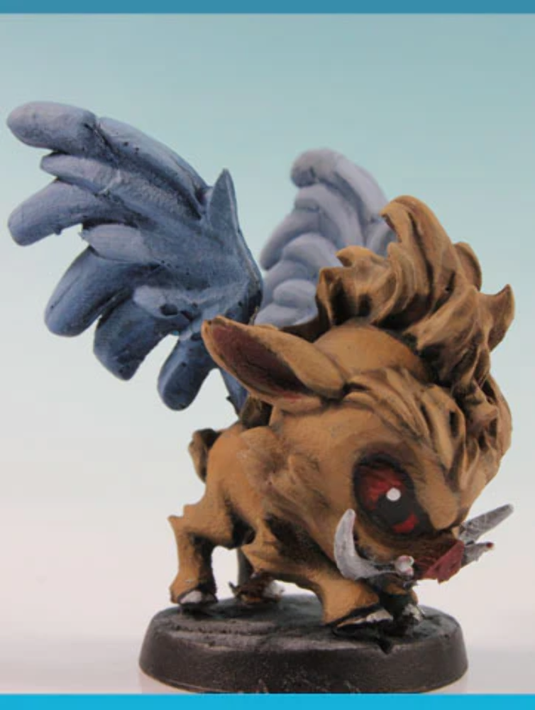 Chibi Winged Boar